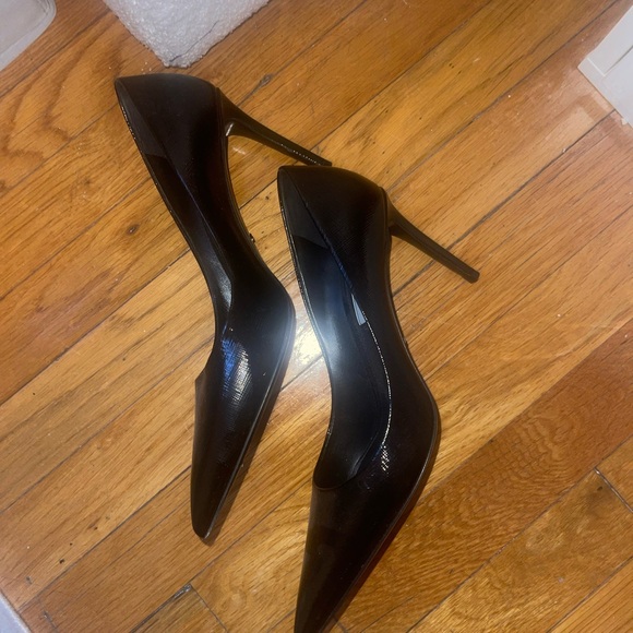 Prada saffiano leather pointed pumps - black size 40 eur/ 9 US - Picture 4 of 6